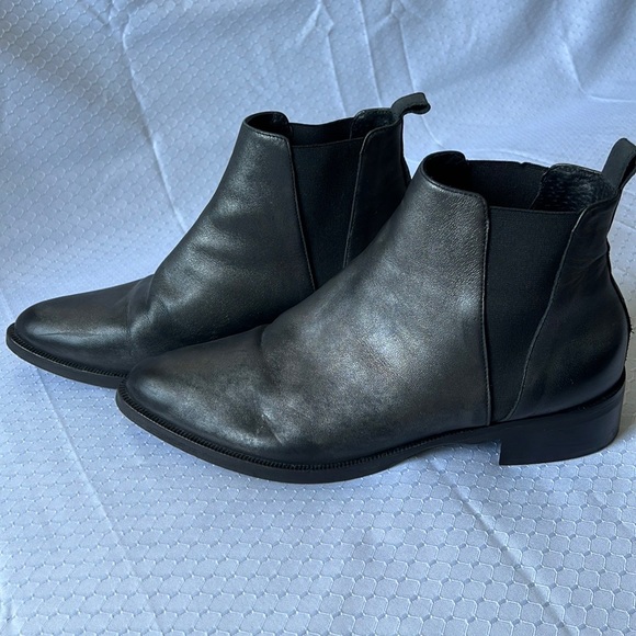 Stellemovelle Boots, Ankle, Point-toe, Italian Leather, Sz 9 - Picture 3 of 6